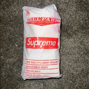 Supreme ball park poncho